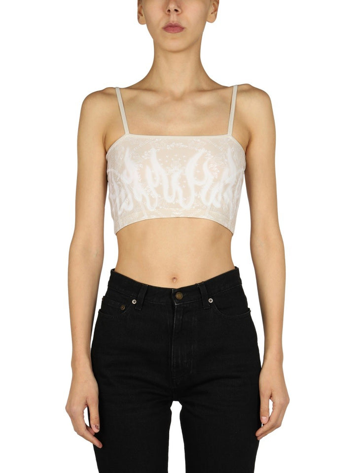 PAILSEY PATTERN CROP TOP | Basement 88