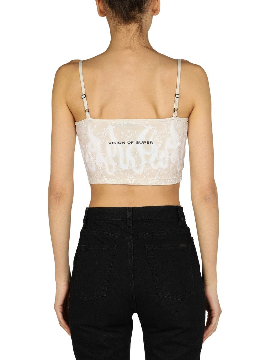 PAILSEY PATTERN CROP TOP | Basement 88