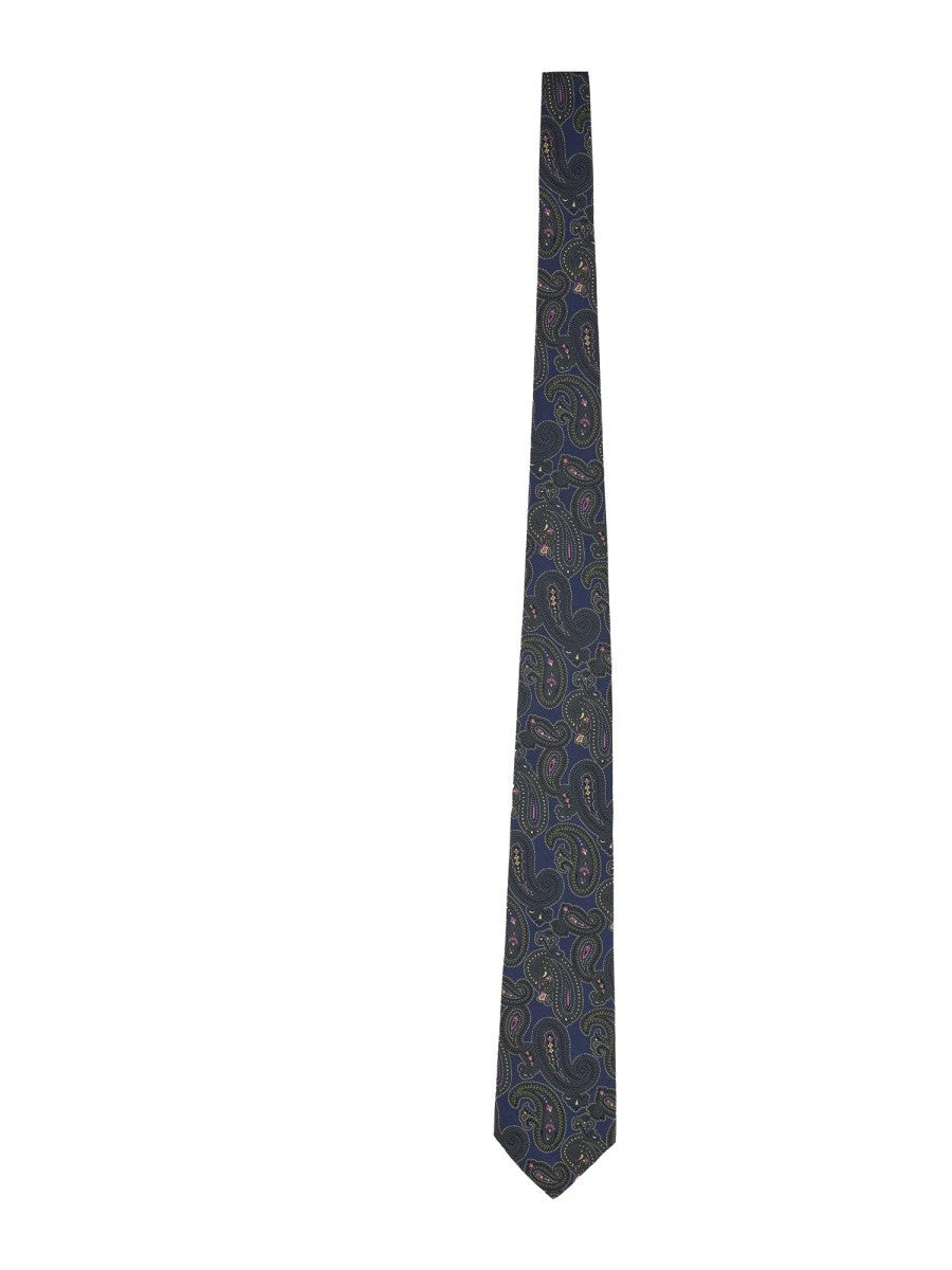 PAISLEY JACQUARD SILK TIE