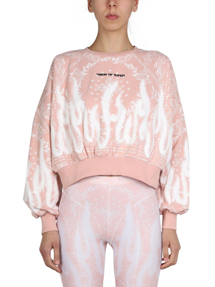 PAISLEY PATTERN SWEATSHIRT | Basement 88