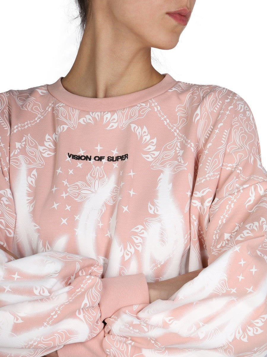 PAISLEY PATTERN SWEATSHIRT | Basement 88