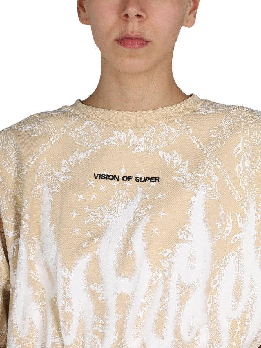 PAISLEY PATTERN SWEATSHIRT | Basement 88