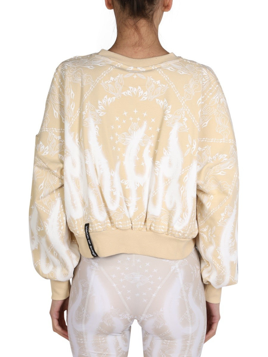 PAISLEY PATTERN SWEATSHIRT | Basement 88