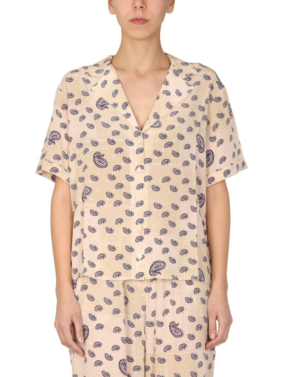 PAISLEY PRINT SHIRT | Basement 88