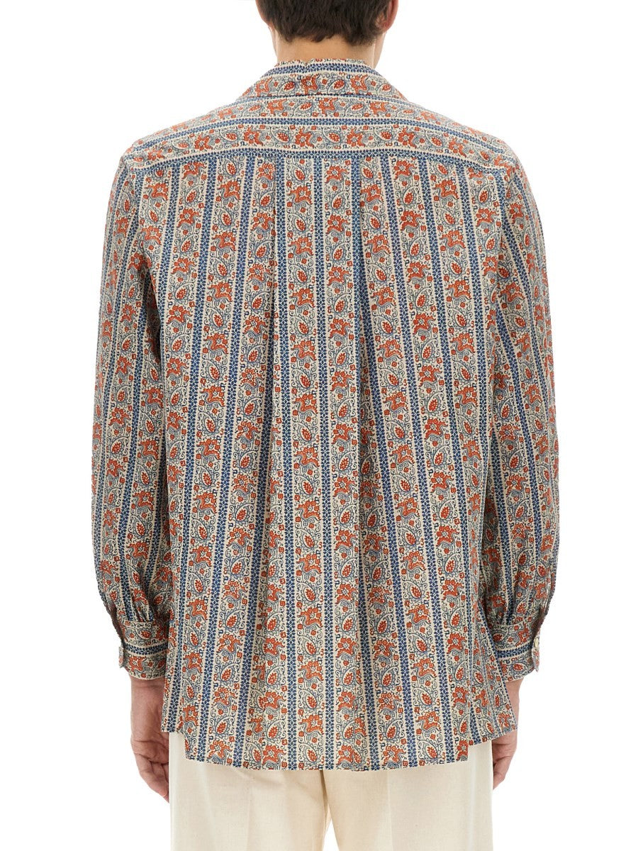 CHEMISE DE PYJAMA IMPRIMÉ VOYAGE IMAGINAIRE