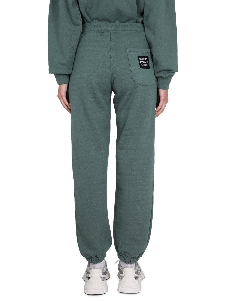 PANTS WITH APPLIED LOGO | Basement 88