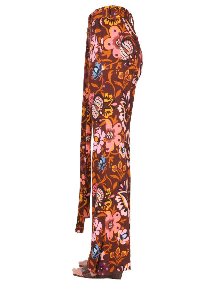 PANTS WITH SELVA PRINT