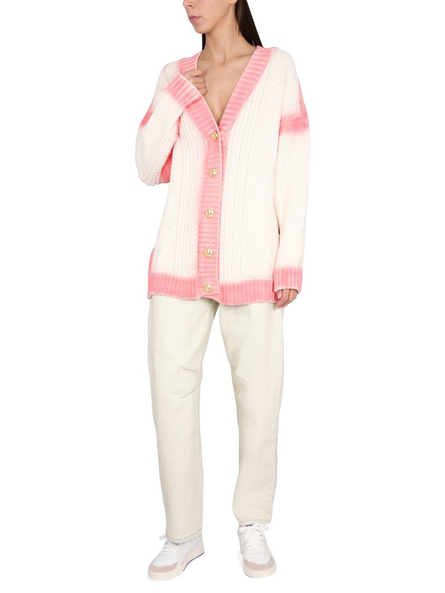 CARDIGAN EFFET CUIR VERNI PALMIER