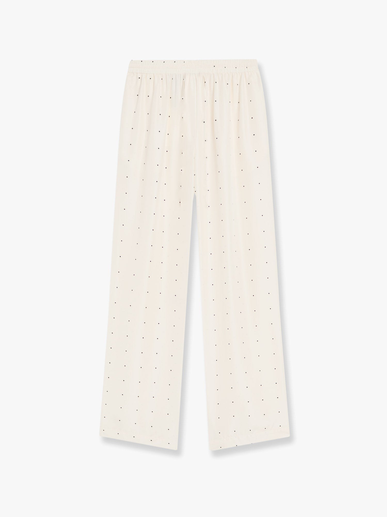 Polka-Dots Silk Trouser