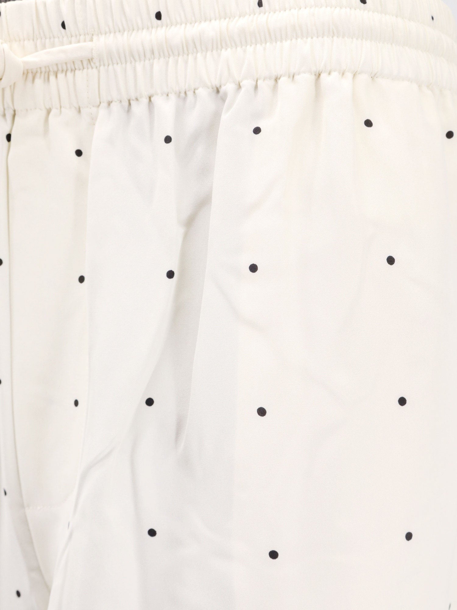 Polka-Dots Silk Trouser