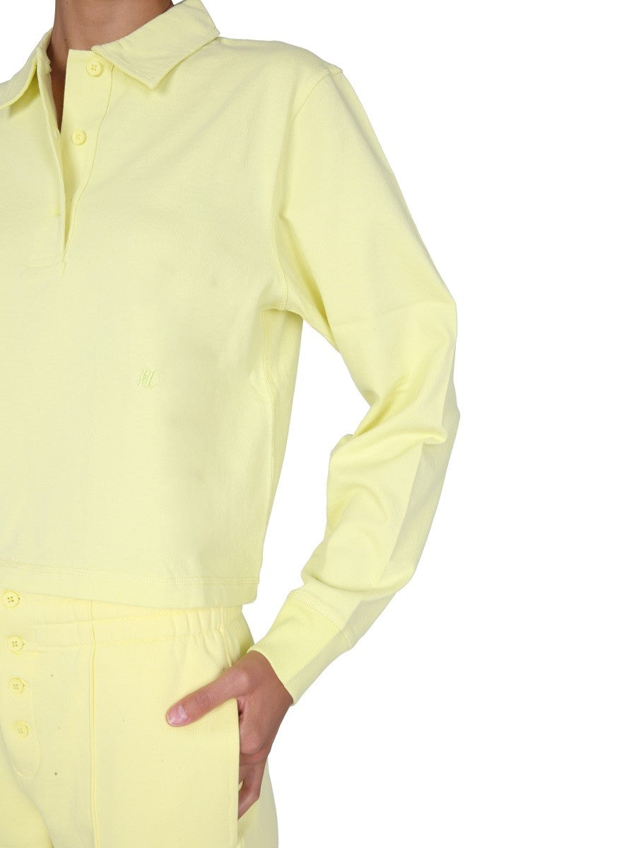 Classic Collar Polo Shirt With Embroidered Logo