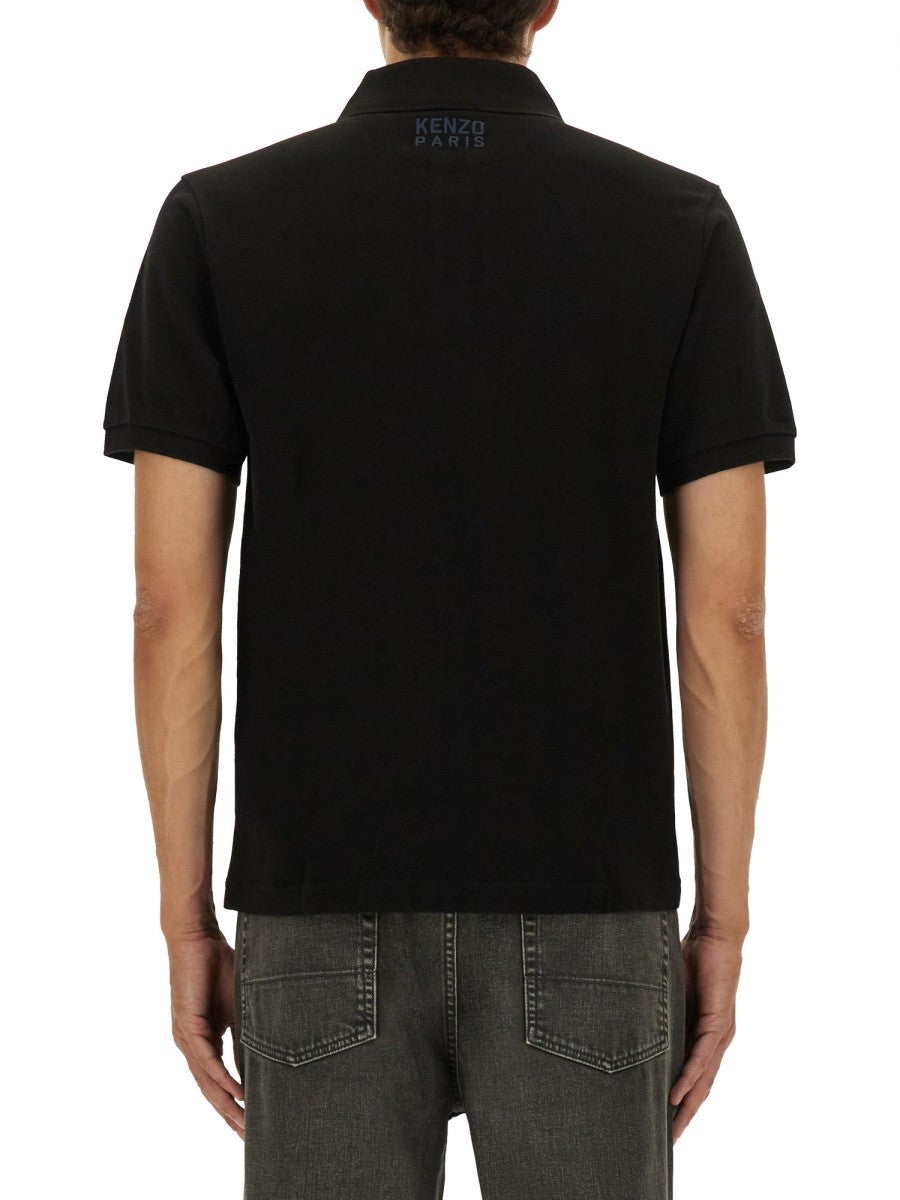 POLO SHIRT WITH HAPPY TIGER EMBROIDERY