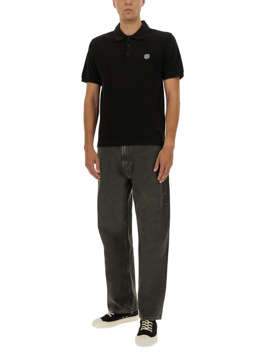 POLO SHIRT WITH HAPPY TIGER EMBROIDERY