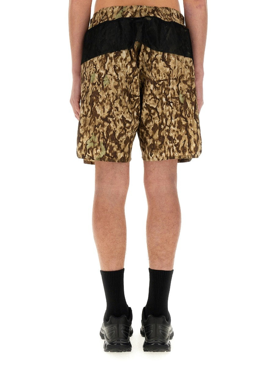 BERMUDA EN POLYESTER STRETCH