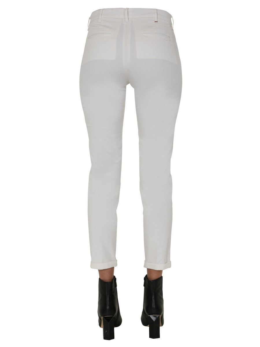 Zip And Button Closure Pooly / S Trousers