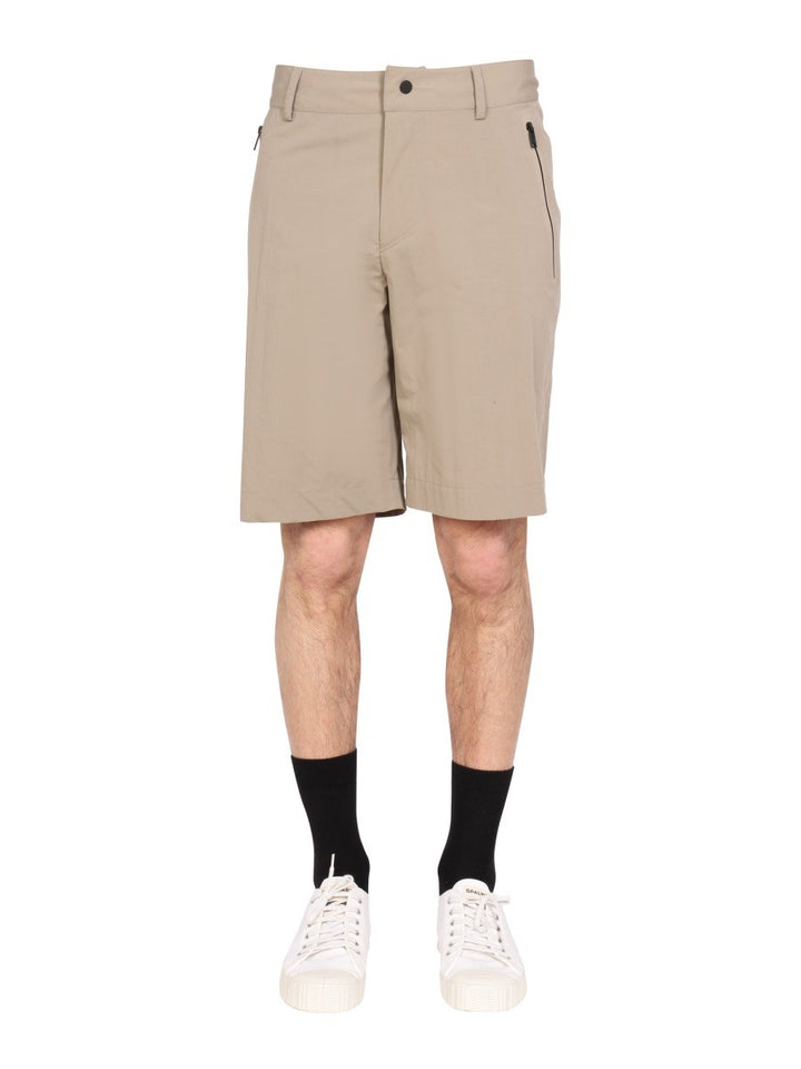POPLIN BERMUDA SHORTS | Basement 88