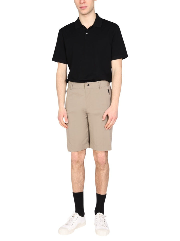 POPLIN BERMUDA SHORTS | Basement 88
