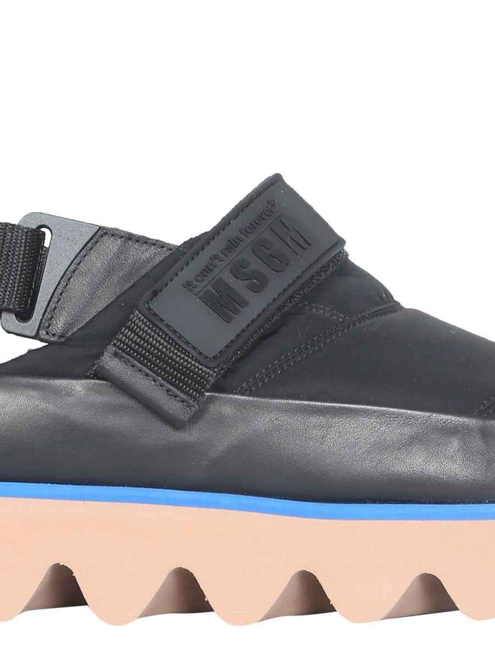 PUFFED SANDALS