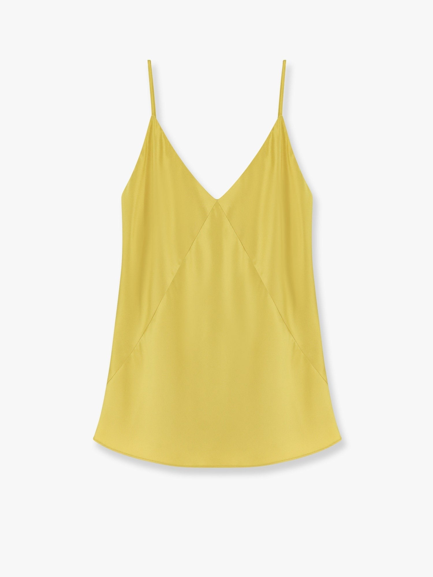 Sleeveless Quassia Silk Top