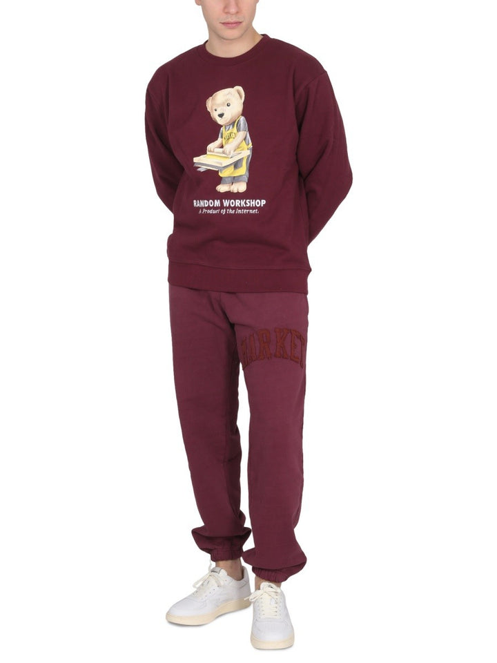 RANDOM WORKSHOP BEAR SWEATSHIRT | Basement 88