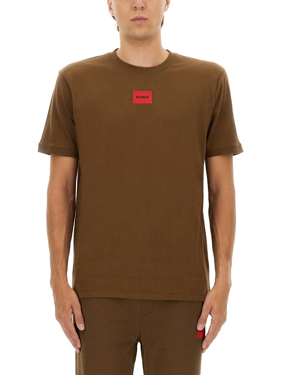 REGULAR FIT SWEATSHIRT WITH LOGO LABEL