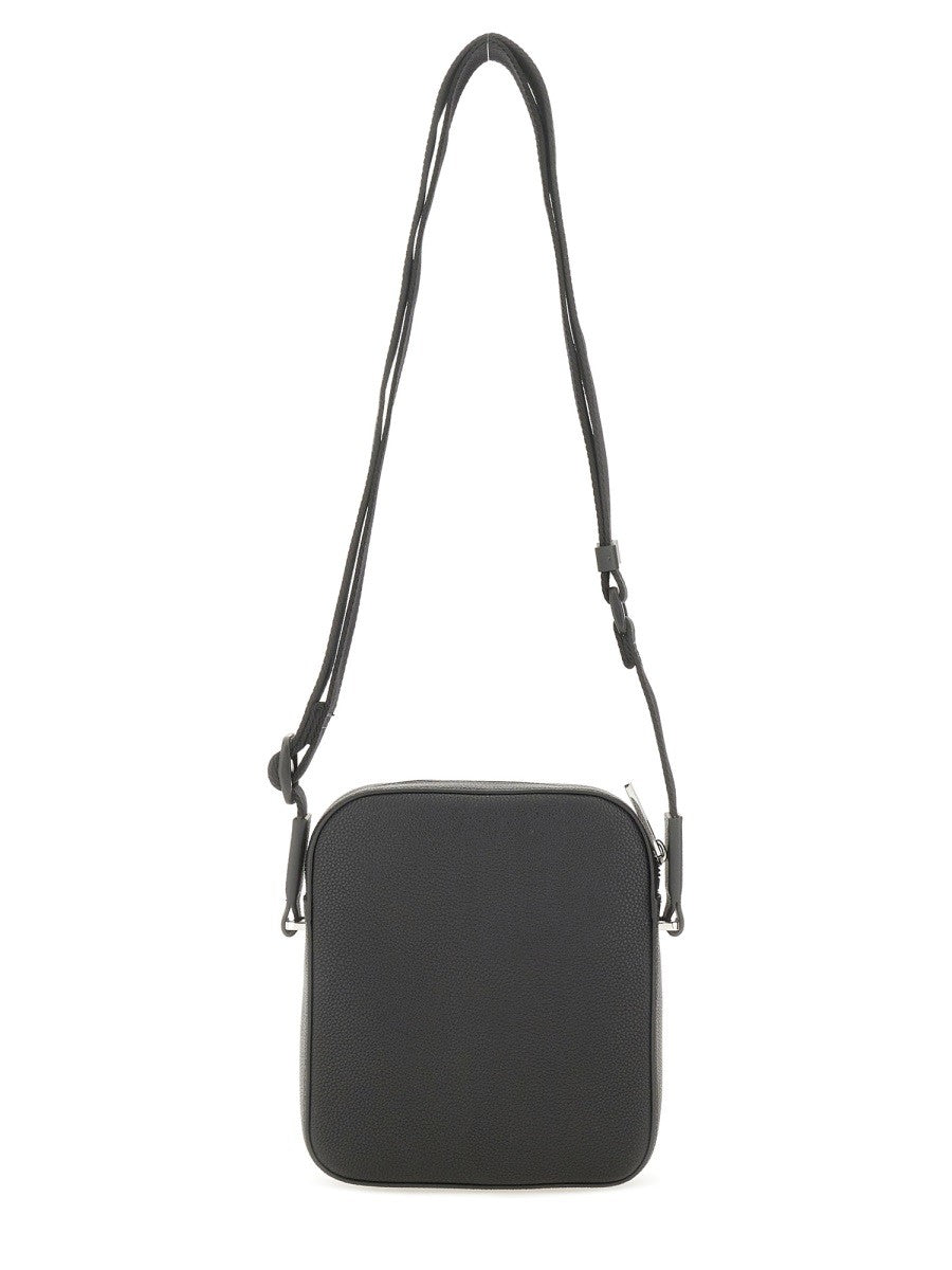 REPORTER BAG WITH EMBOSSED LOGO