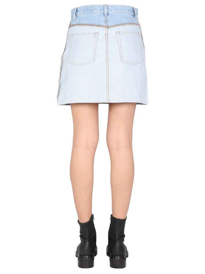 REVERS DENIM SKIRT