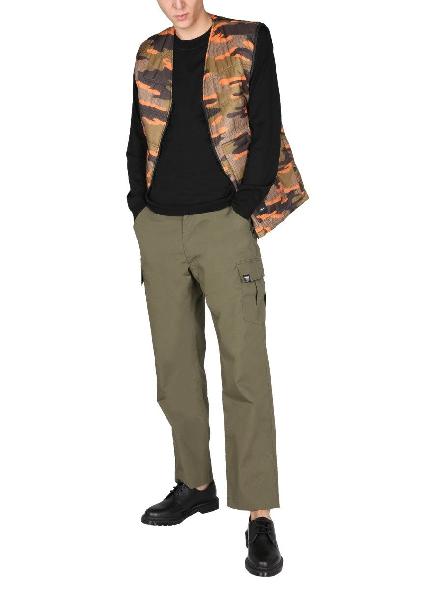 REVERSIBLE QUILTED GILET | Basement 88