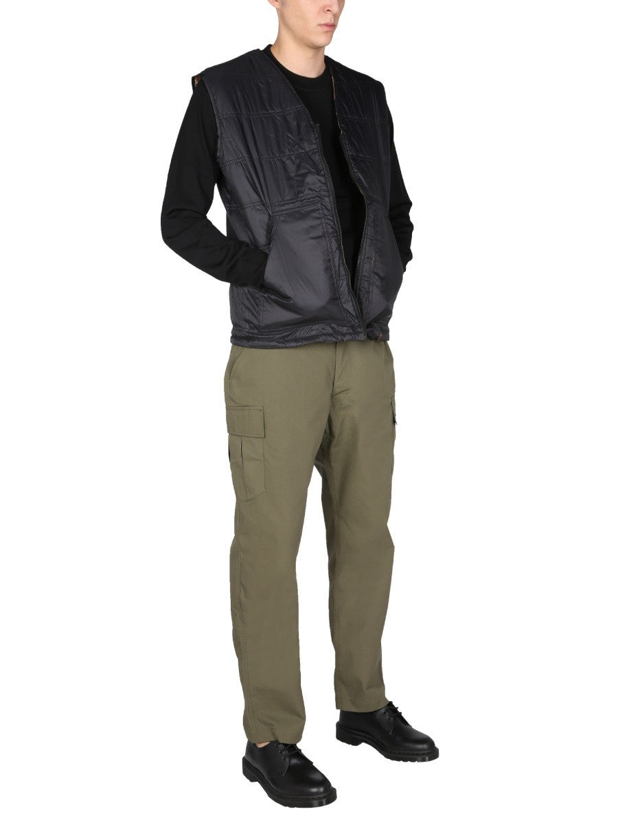 REVERSIBLE QUILTED GILET | Basement 88