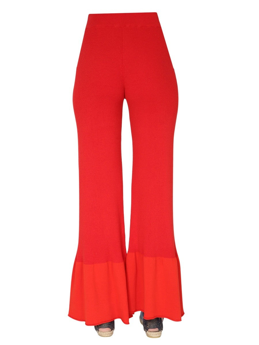 RIBBED KNIT TROUSERS | Basement 88
