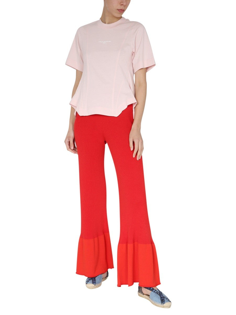 RIBBED KNIT TROUSERS | Basement 88