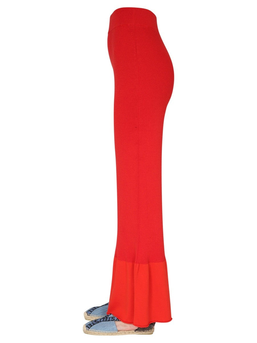 RIBBED KNIT TROUSERS | Basement 88