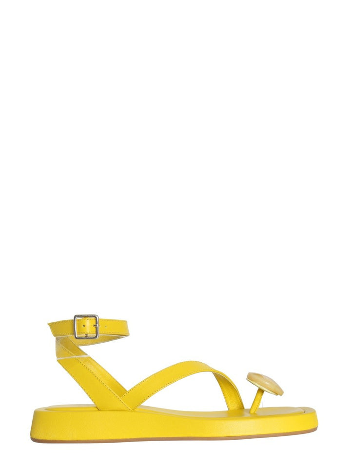 ROSIE 18 GIA/RHW LEATHER SANDALS | Basement 88