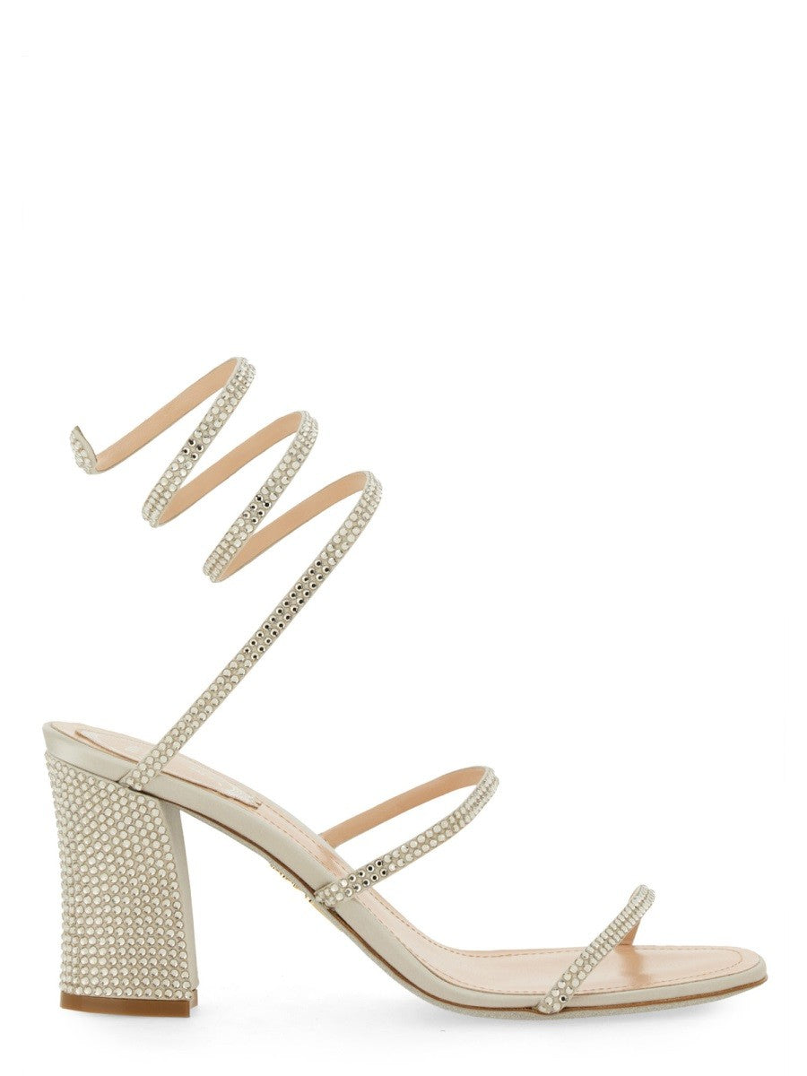 SANDAL WITH RHINESTONES