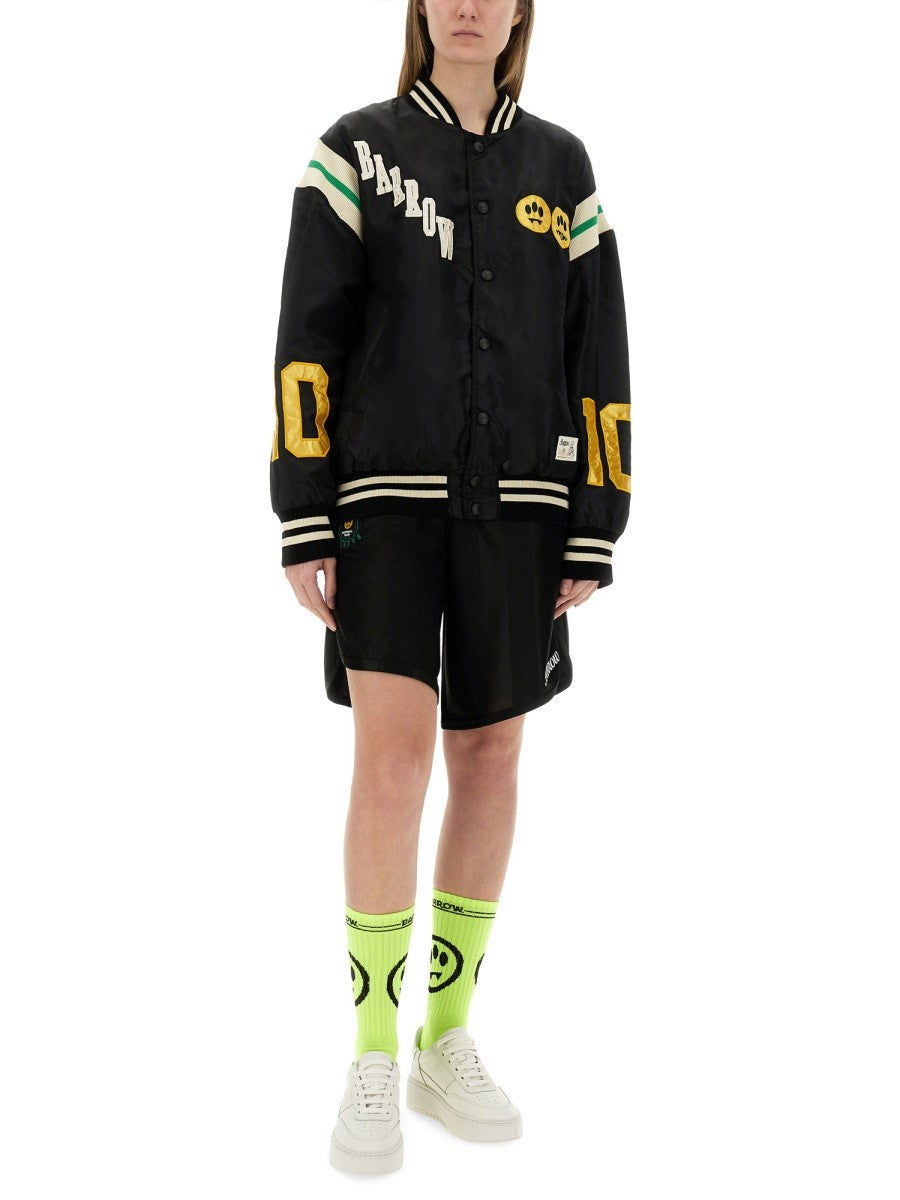 BLOUSON BOMBER EN SATIN