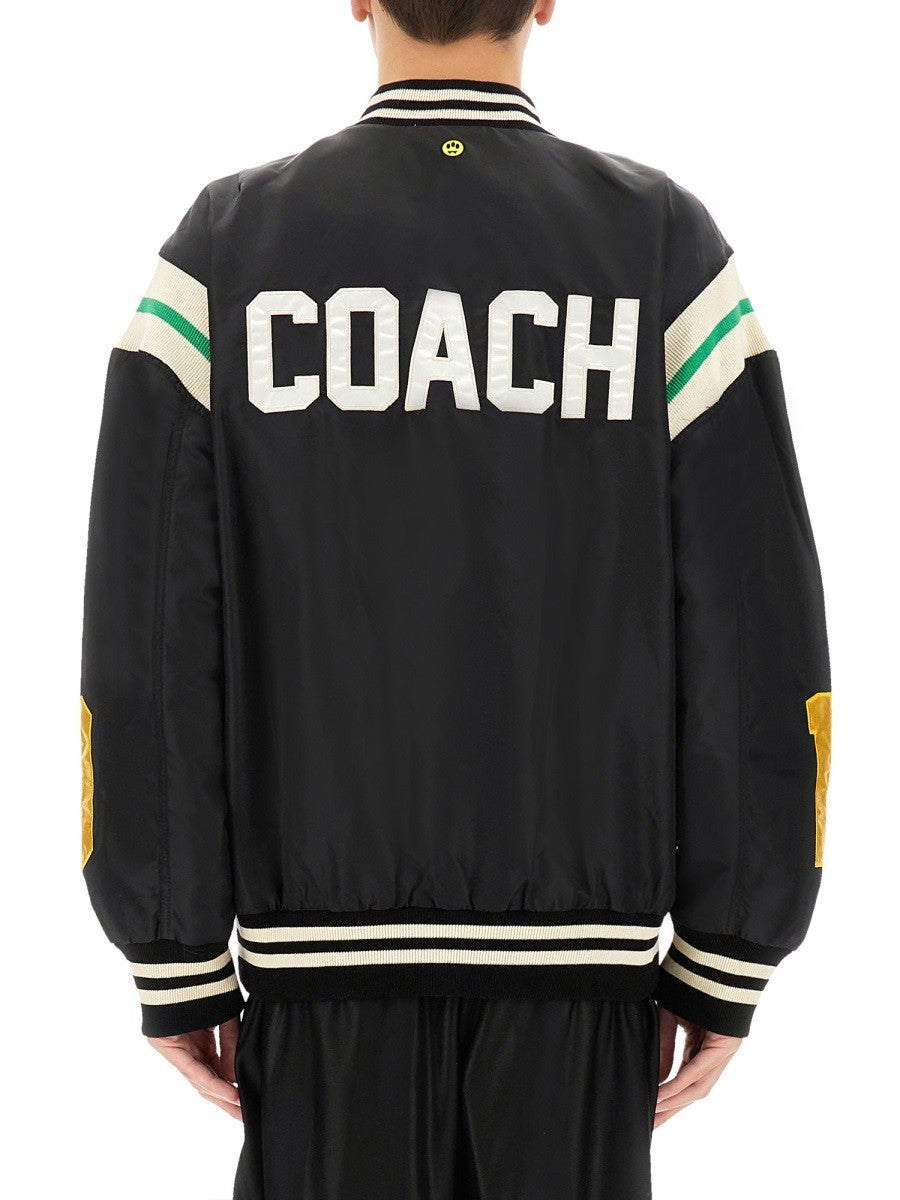 BLOUSON BOMBER EN SATIN