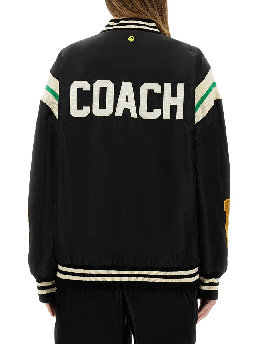 BLOUSON BOMBER EN SATIN