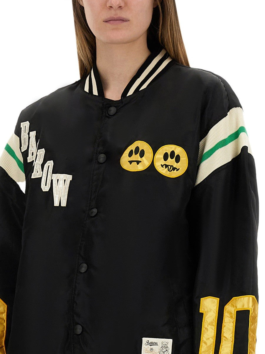 BLOUSON BOMBER EN SATIN