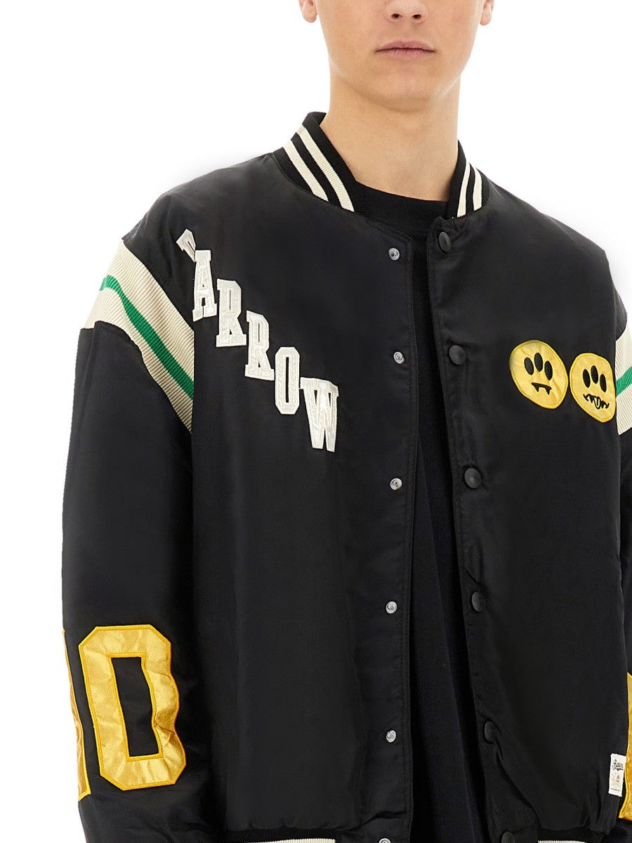 BLOUSON BOMBER EN SATIN