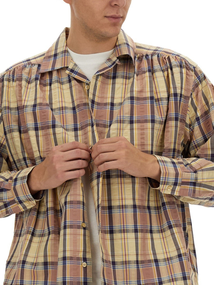 CHEMISE EN COTON SEERSUCKER