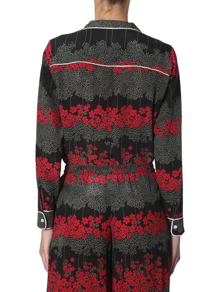 SHIRT WITH DREAMING PEONY PRINT | Basement 88