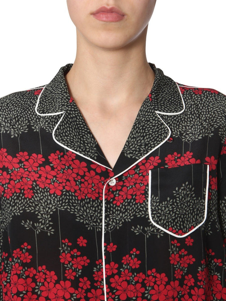 SHIRT WITH DREAMING PEONY PRINT | Basement 88
