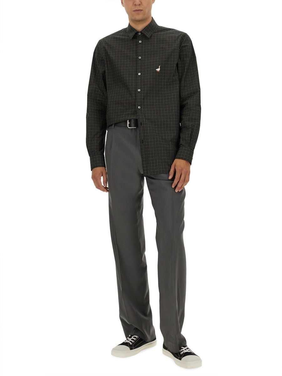CHEMISE AVEC BRODERIE D'OIE