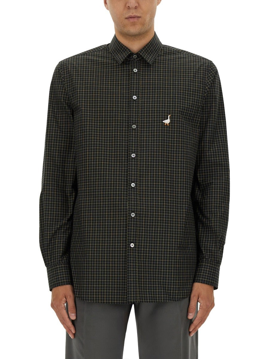 CHEMISE AVEC BRODERIE D'OIE