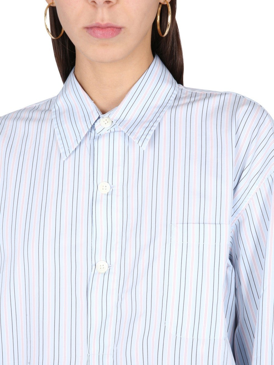 SHIRT WITH STRIPE PATTERN