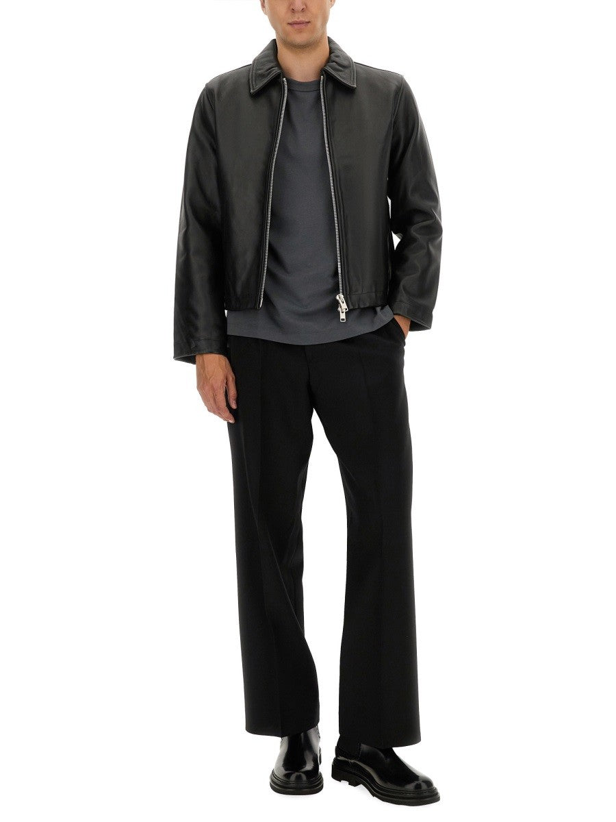 SHORT LEATHER JACKET