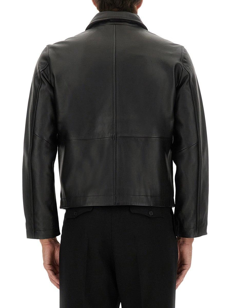 SHORT LEATHER JACKET