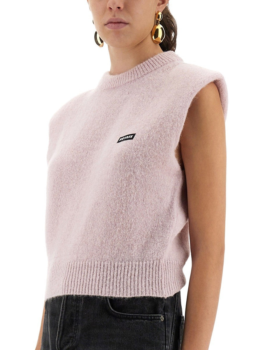 GILET COURT AVEC LOGO