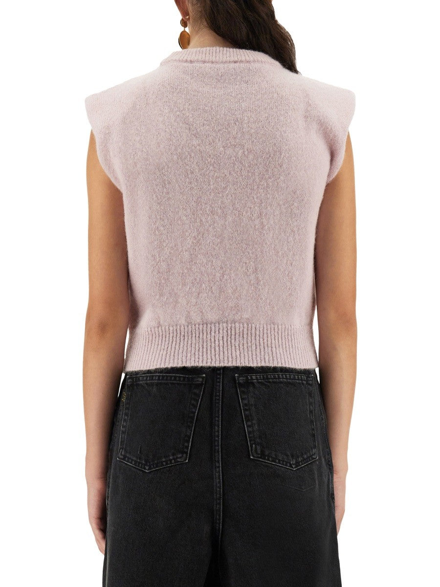 GILET COURT AVEC LOGO