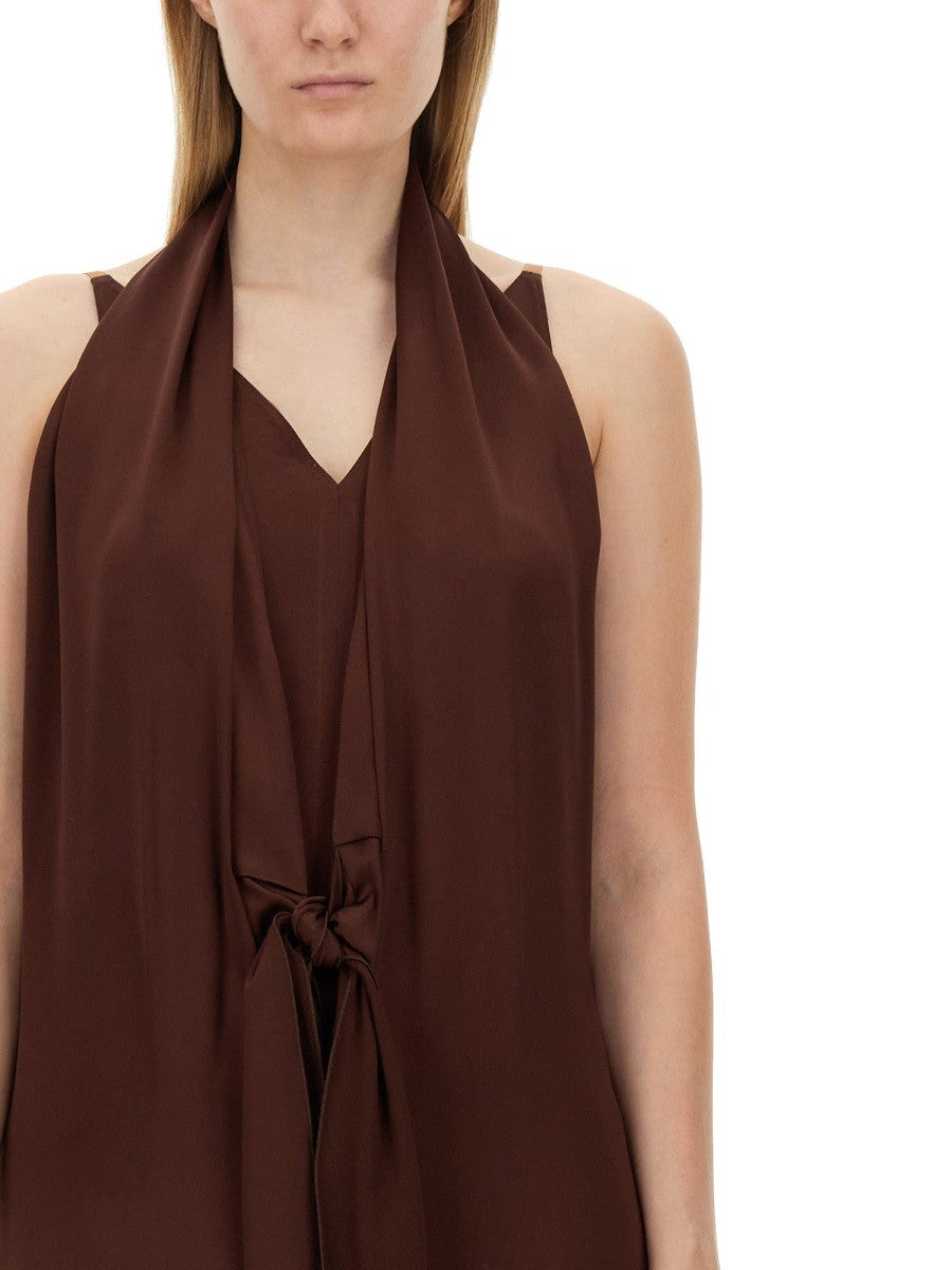 SILK CREPE DRESS